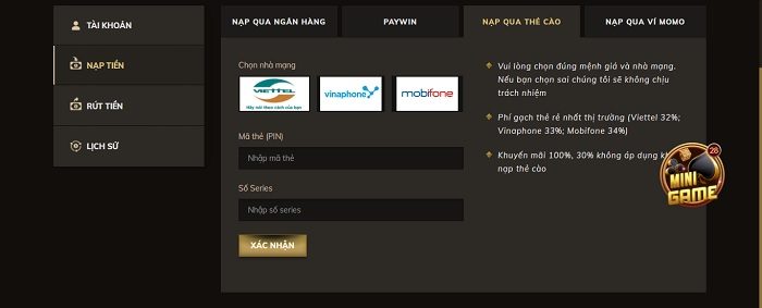 Bộ sưu tập trò chơi trên trang web Pq88 Games - Pq88