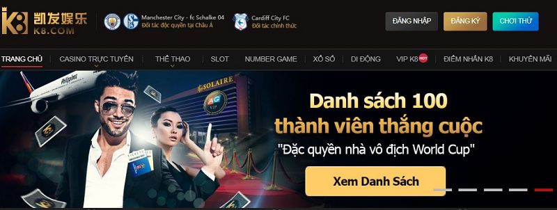 Địa điểm tổ chức trò chơi Sic Bo hạng Bk8866 Việt Nam - Bk8866